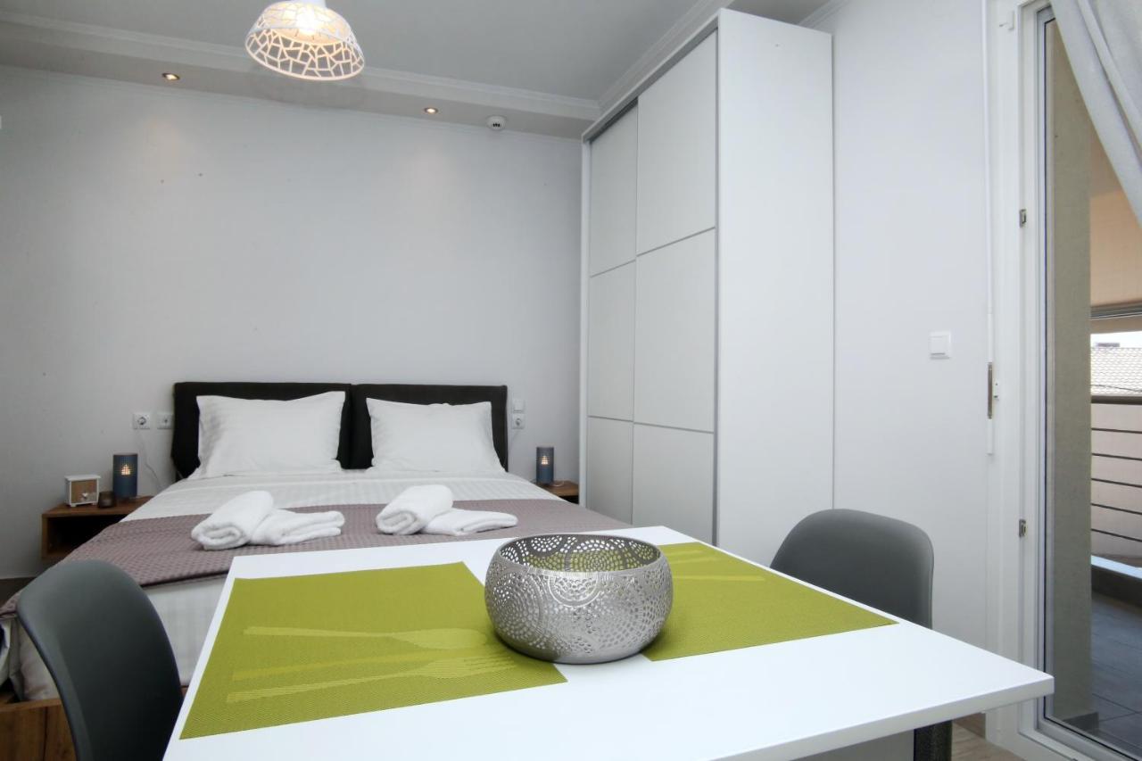Sunsetperamos Aparthotel Néa Péramos Eksteriør bilde